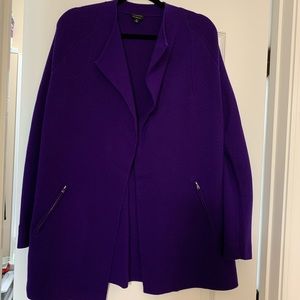 Talbots pretty royal purple sweater